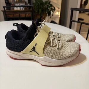 Jordan’s with Black and Cream Design